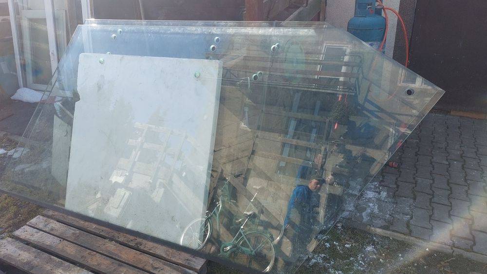 Szyby hartowane barierki