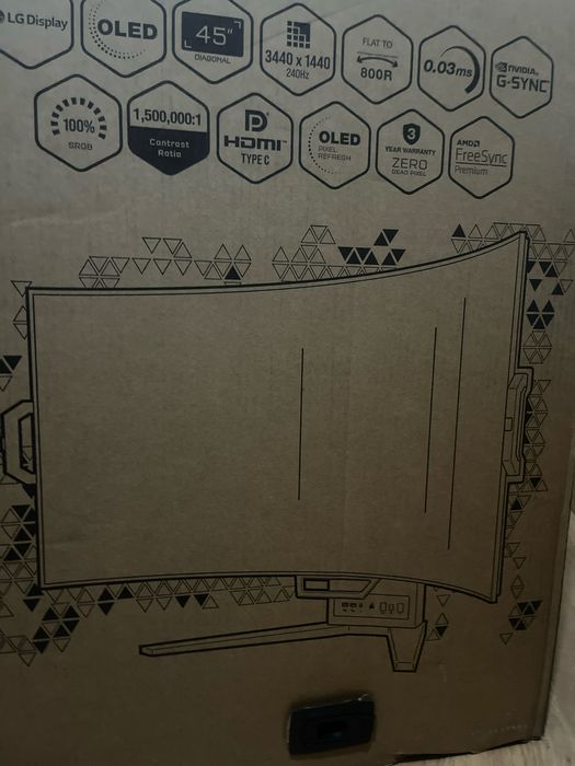 Televisao/Monitor Gamer Corsair Flex 45" 240hz