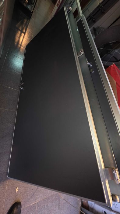 Portas de vidro e madeira para escritório 210cm x 89cm