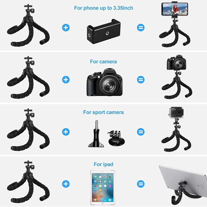 Tripé iRhodesy Octopus COMO NOVO