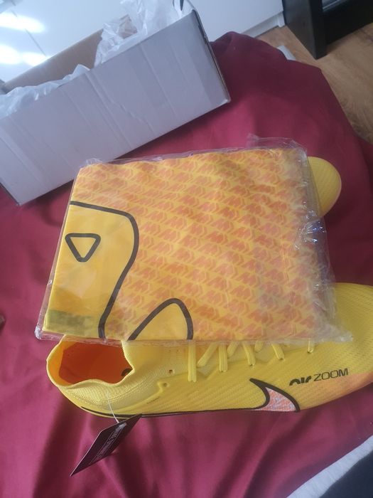 Buty piłkarskie Nike Zoom Superfly 9 Elite Sg Proac Żółty