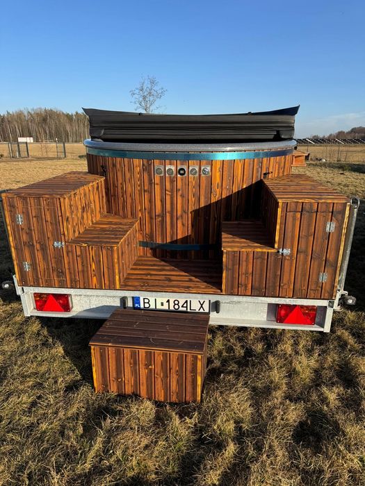 Mobilna balia ogrodowa jacuzzi
