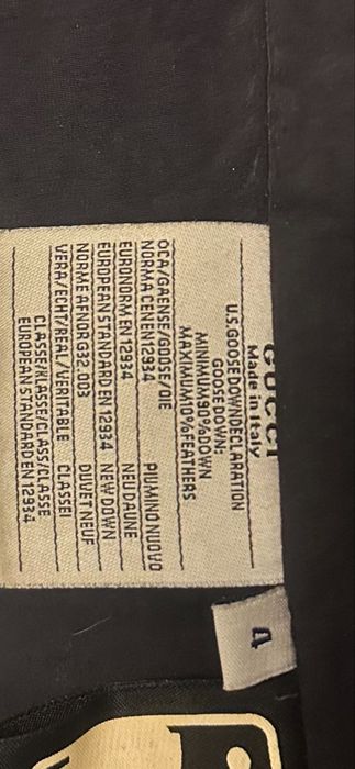 Зимнее пальто пуховик Gucci на мальчика 9-10 лет натуральный пух