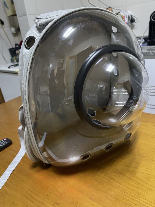 Mochila de transporte para animais