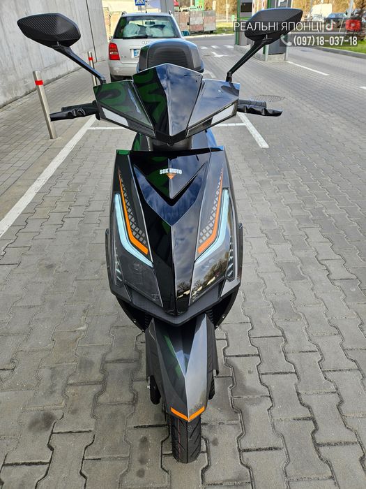 Новий електроскутер SokMoto Wolf 2999W 72V купить мопед