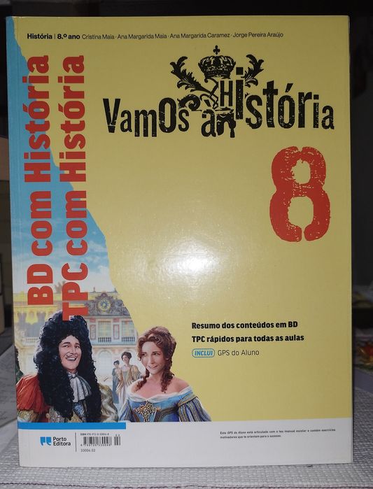 Caderno atividades Vamos à História - 8.º Ano