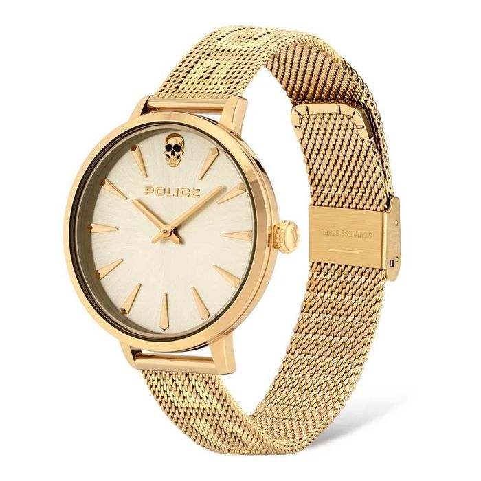 Relógio Police Dourado