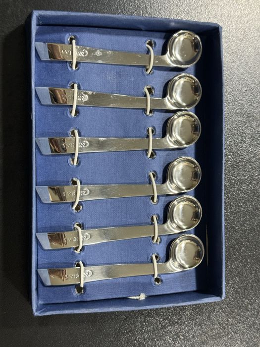 Conjunto de colheres de Cafe do café Candelas