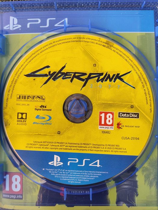 Cyberpunk na PS4