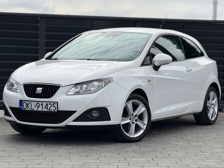 Seat Ibiza 2011r Bezwypadkowy 117tys km Serwis ORYGINAŁ