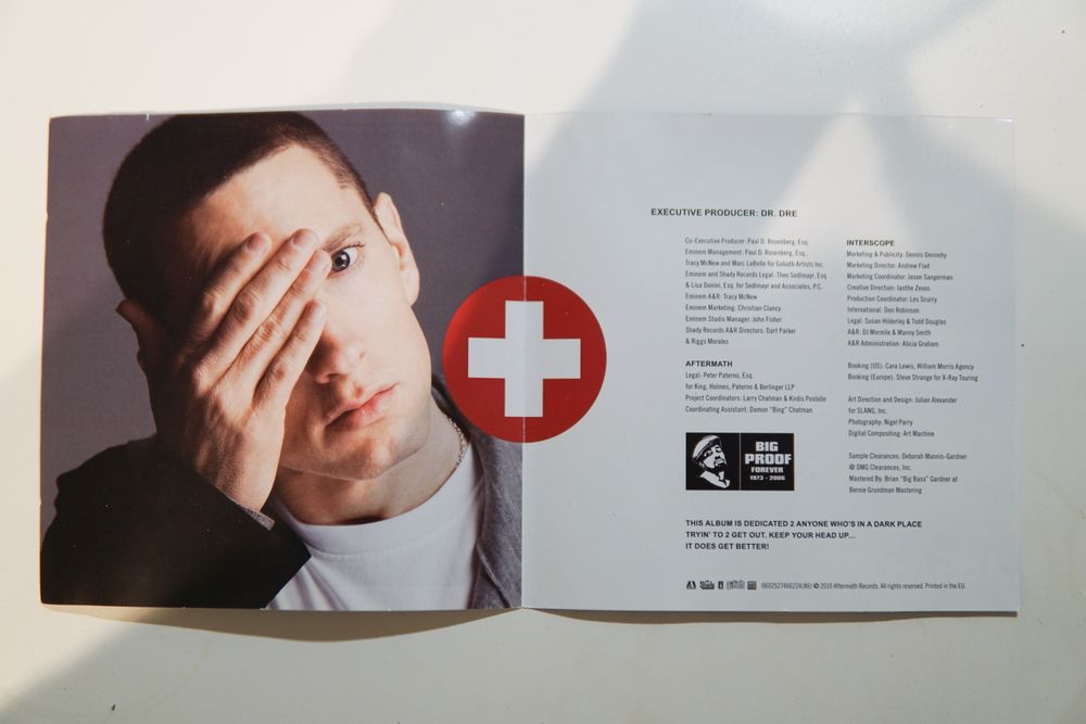 Eminem Recovery CD