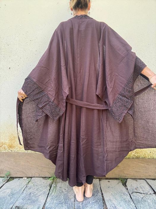 Kimono bawełniane etno