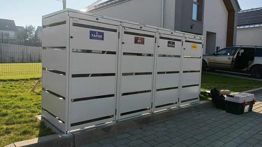 Obudowa Zabudowa Kosza Wiata Śmietnikowa Domek Narzędziowy Garaż