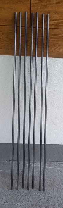 Rurka stalowa gładka 1120x12x1 balustrady