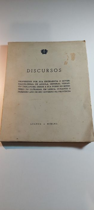 Discursos Proferidos por General Venâncio Deslandes, Governador Angola