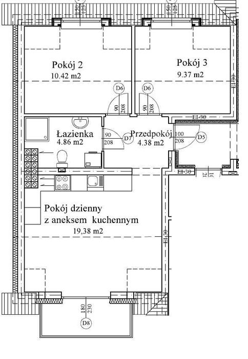 Sprzedam mieszkanie 48,41m3 - bezpośredni zakup od dewelopera