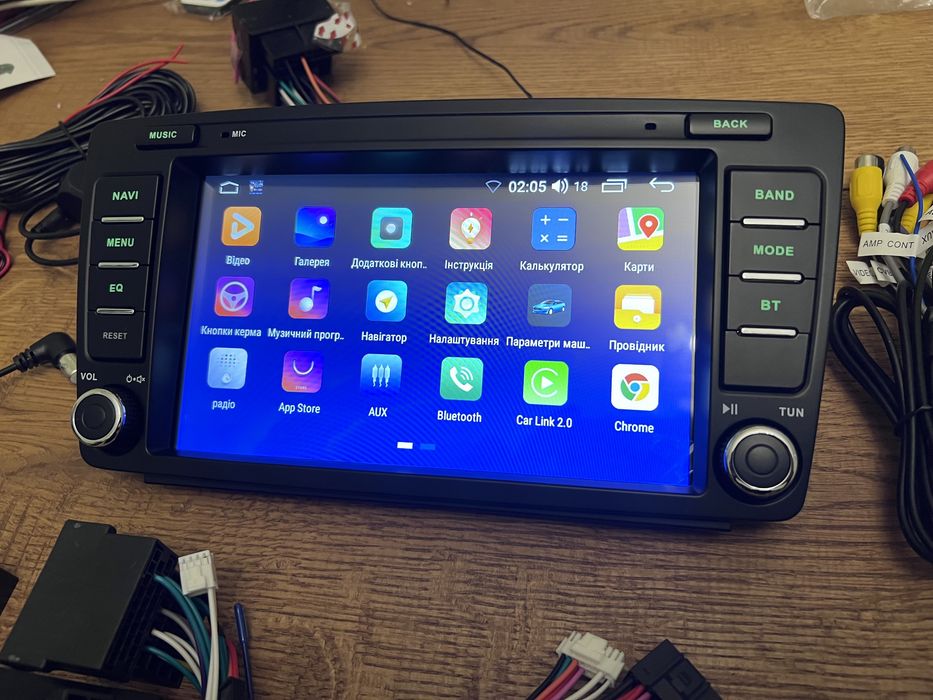 Магнітола Android Skoda Octavia 2 A5 2004-2013 GPS Car play Андроїд