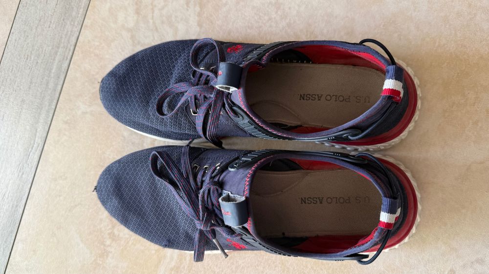 Sneakersy U.S. POLO ASSN. granatowe