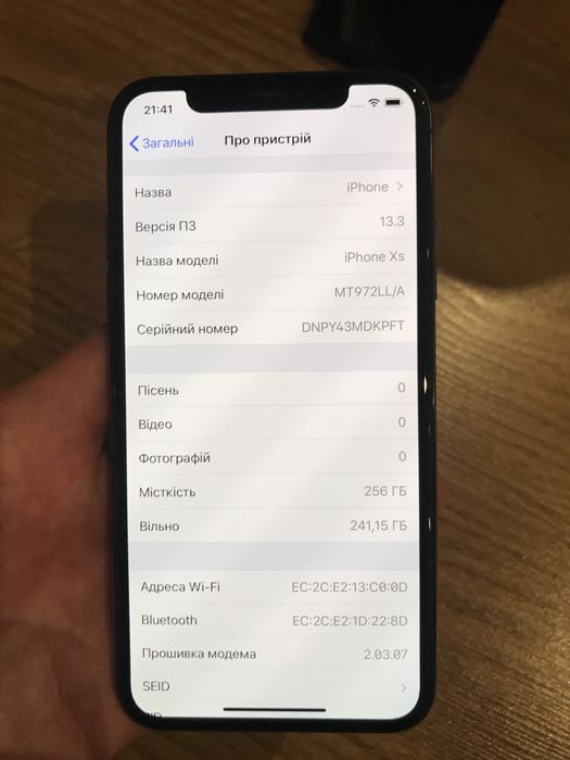 iPhone Xs 256 gb, 92%