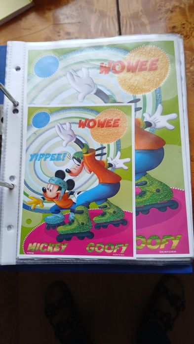 Kartka do segregatora Disney