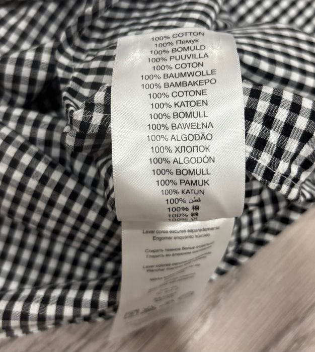 Ben Sherman 3XL Хлопковая Мужская тенниска рубашка клетчатая шерман 3X