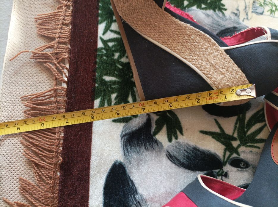 Sandały na koturnie roz 36 dl wk 23cm Tommy Hilfiger