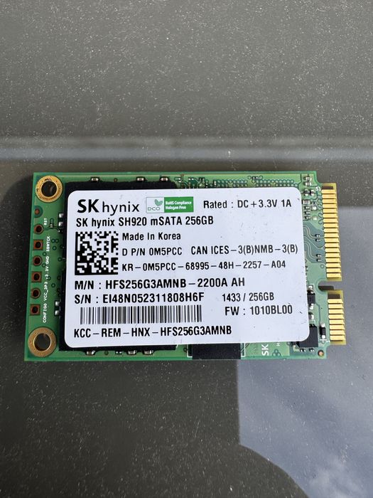 256GB mSATA SSD462260835241830400