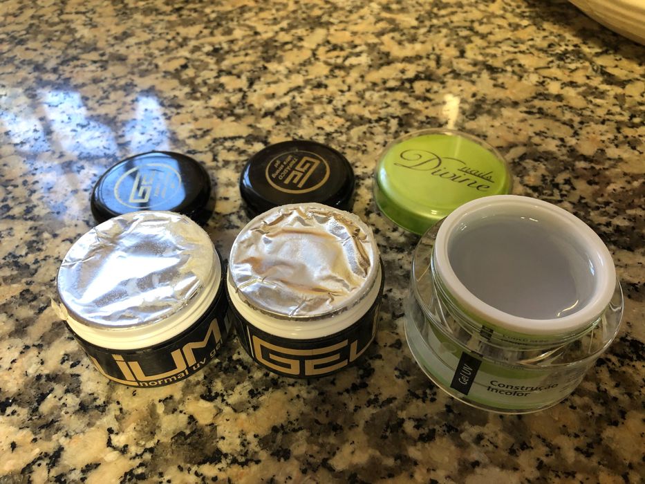 Material unhas de gel