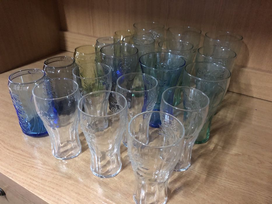 Copos Coca Cola conjunto de 20 unidades