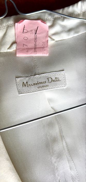 Casaci branco Massimo Dutti