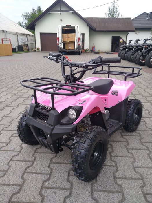 Quad 60 CC 4T z rozrusznikiem nie na szarpak różowy