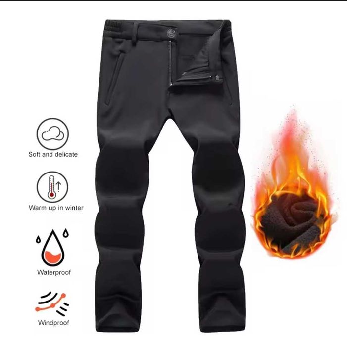 Штани на флісі утеплені