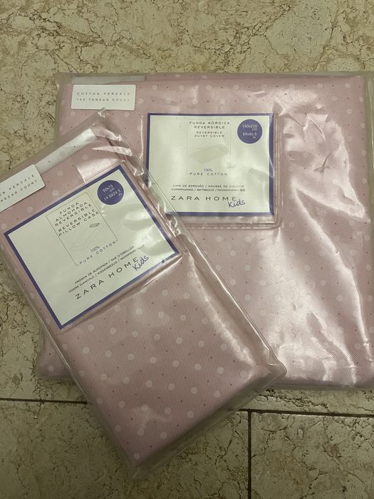 Funda nordica e fronha - zara home kids