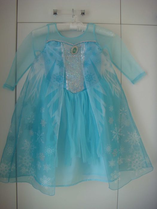 strój przebranie księżniczka elza kraina lodu frozen H&M 110 / 116