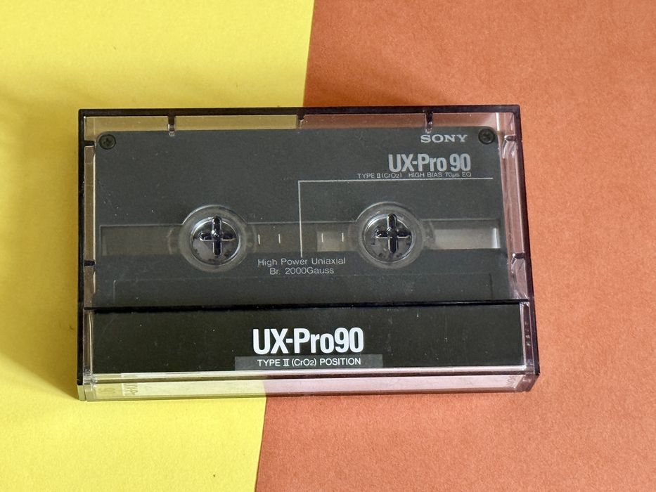 SONY UX-Pro90 type II CrO2 kaseta magnetofonowa