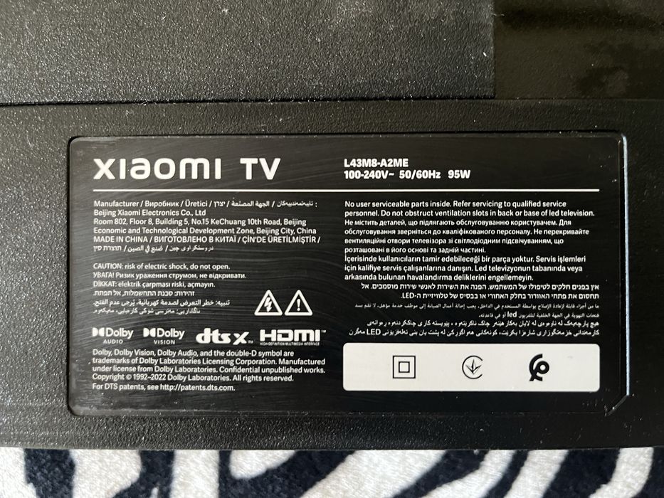 Xiaomi TV A Pro 43” 4K (2024)