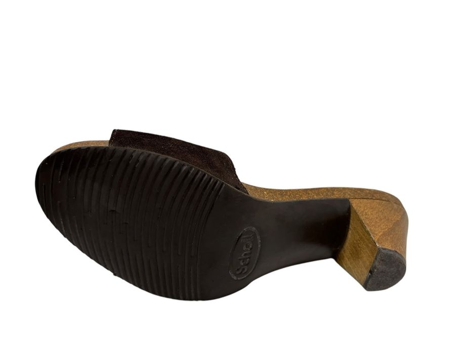 Klapki skorzane School rozmiar 40