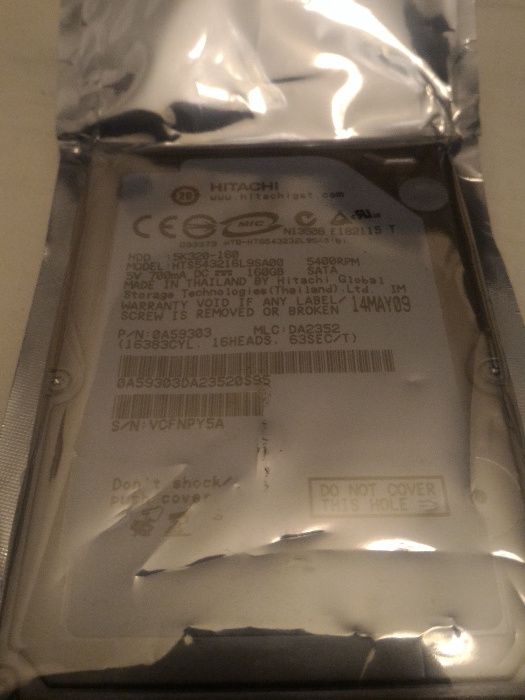 Toshiba Storage Disk 160 GB423158418087628802