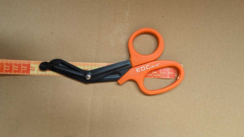 Ножиці для аптечки EDC 18.3 см атравматичні медичні ножницы