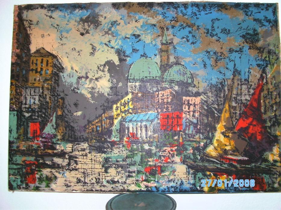 Tela Antiga SobreTema Veneziano