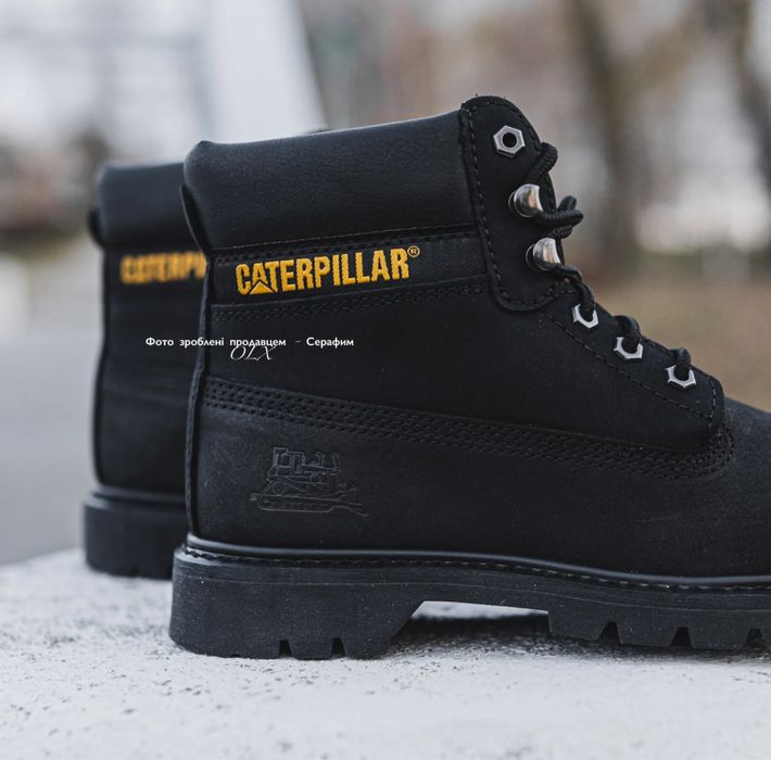 36-45 зимние ботинки CAT Caterpillar Colorado black (NEW IN BOX)