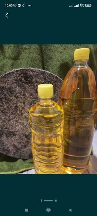 Макуха в кругах, на рыбалку, подсолнечное масло