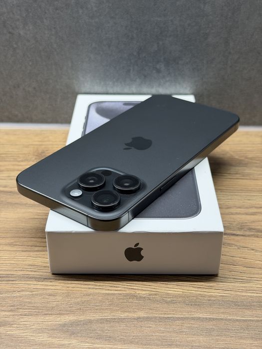 Iphone 15 Pro Max Black Titanium 256gb