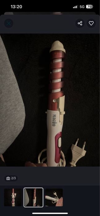 Lokówka do włosow b/y