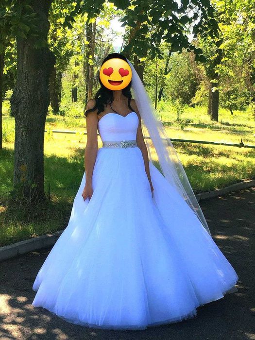 Платье свадебное А-силуэт