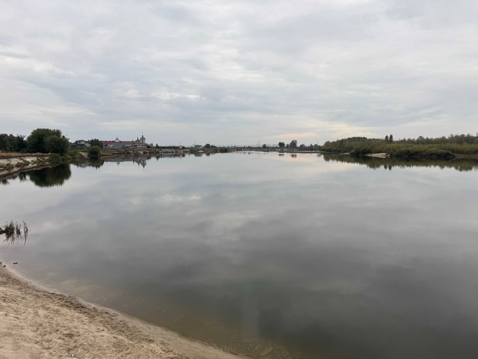 Продам участок 8 сот, дачне будівництво, перша лінія води, с. Зазим’я