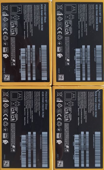 Poco M7 4G 8*256Gb Global Version New NFC
