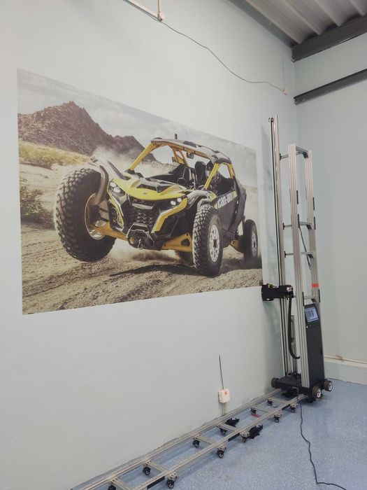 Druk ścienny, malowanie na ścianach, grafiki na ścianie + projekt