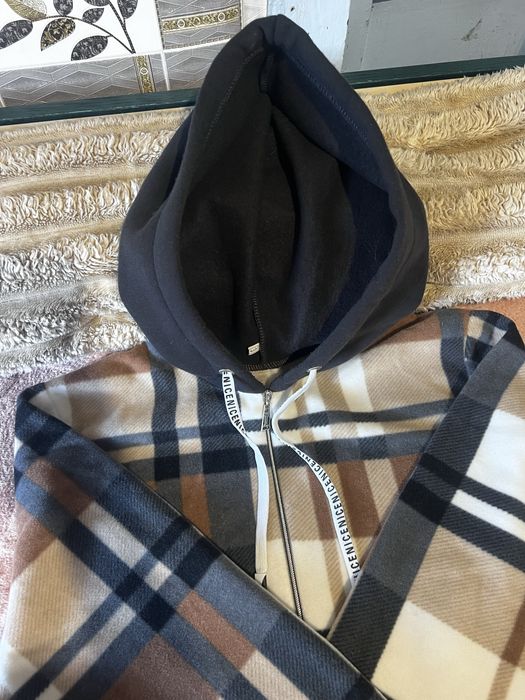 Рубашка в клітинку, теплa