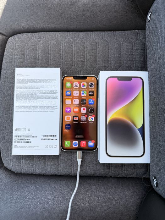 iPhone 14 128 GB – Desbloqueado – Com Caixa Original